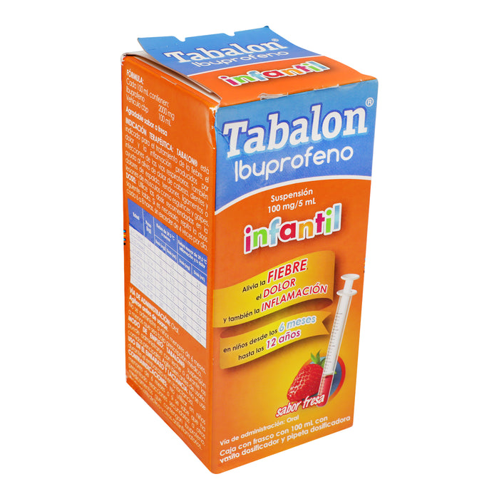 Tabalon Infantil (Ibuprofeno) Susp 100Mg/5Ml 100Ml 2 - 7501165001978