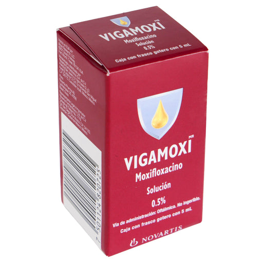 Vigamoxi Gotas 0.5% 5Ml (Moxifloxacino) - WeCare Pharma