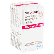 Madopar 100Mg/25Mg Con 30 Tabletas (Levodopa/Benserazida) - WeCare Pharma