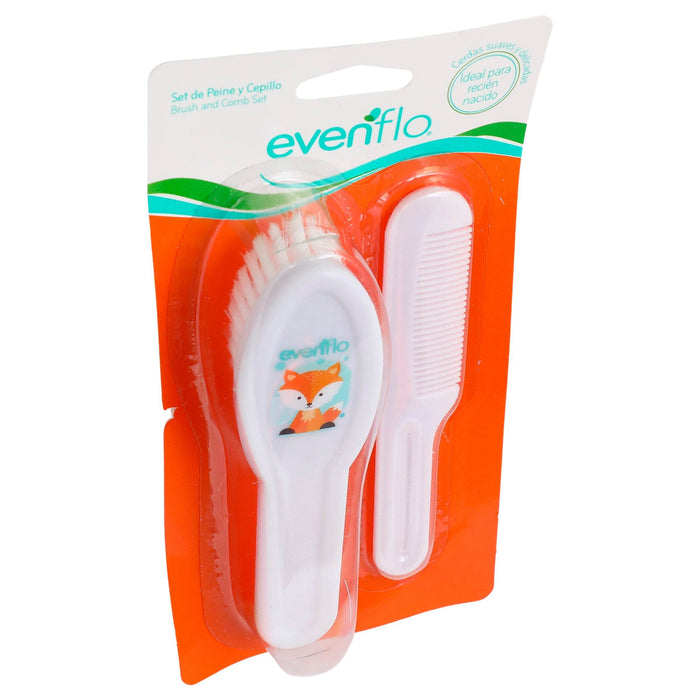 Set Peine Y Cepillo Zoo Evenflo - WeCare Pharma