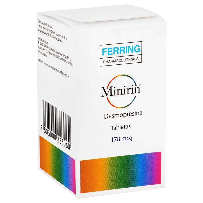 Minirin 178Mcg Con 30 Tabletas (Desmopresina) - WeCare Pharma