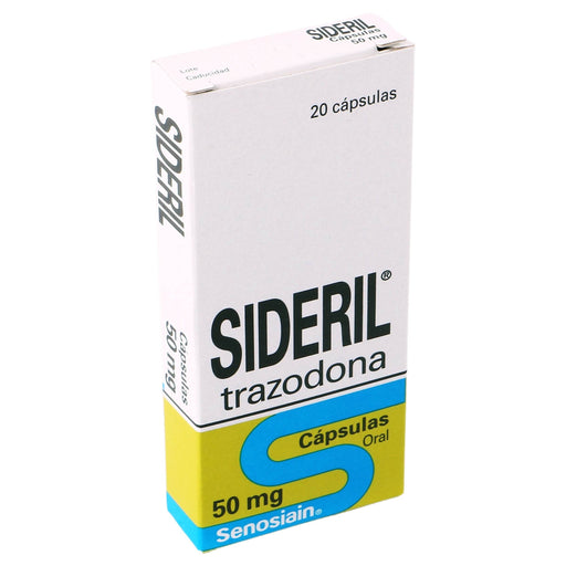 Sideril 50Mg Con 20 Capsulas (Trazodona) - WeCare Pharma