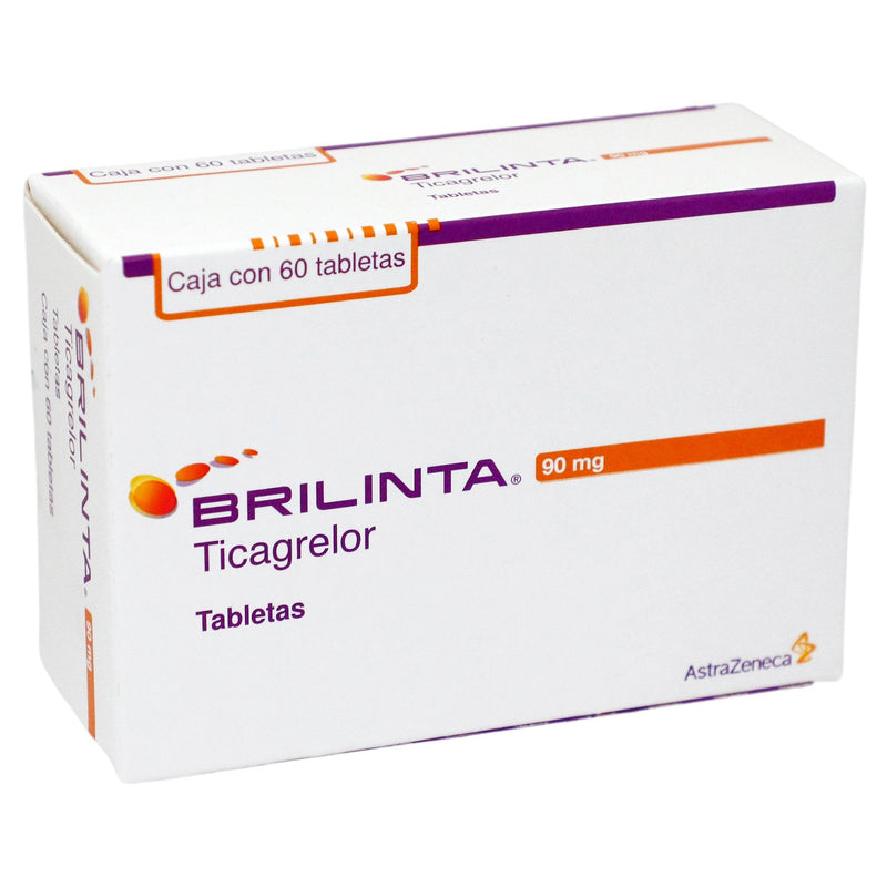 Brilinta 90Mg Con 60 Tabletas (Ticagrelor) - WeCare Pharma