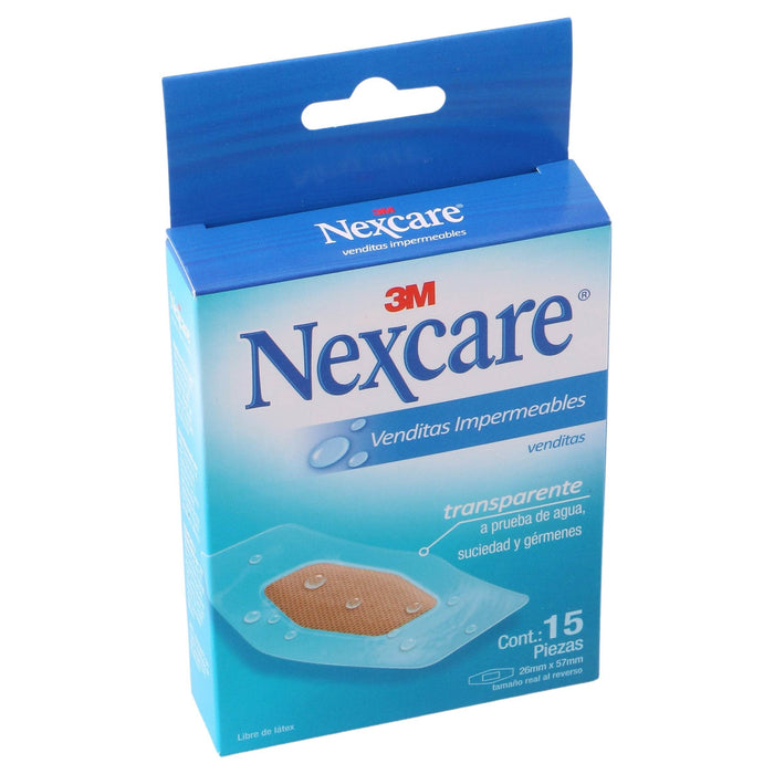 Venditas Adhesivas Impermeables Nexcare Con 15 - WeCare Pharma