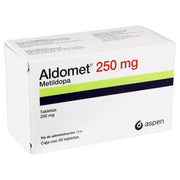 Aldomet 250Mg Con 50 Tabletas (Metildopa) - WeCare Pharma