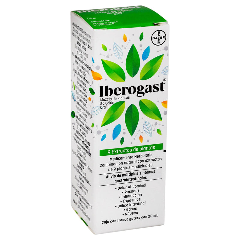 Iberogast Frasco Gotas 20Ml Con 1 (Extractos De Plantas) - WeCare Pharma