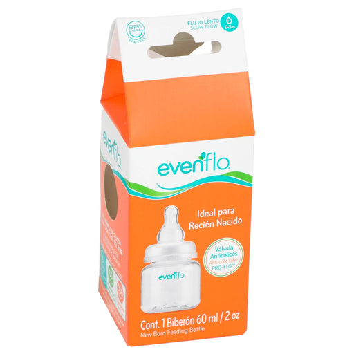 Biberon Pro-Flo Flujo Lento 2Oz Evenflo - WeCare Pharma