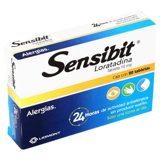 Sensibit 10Mg Con 20 Tabletas (Loratadina) - WeCare Pharma