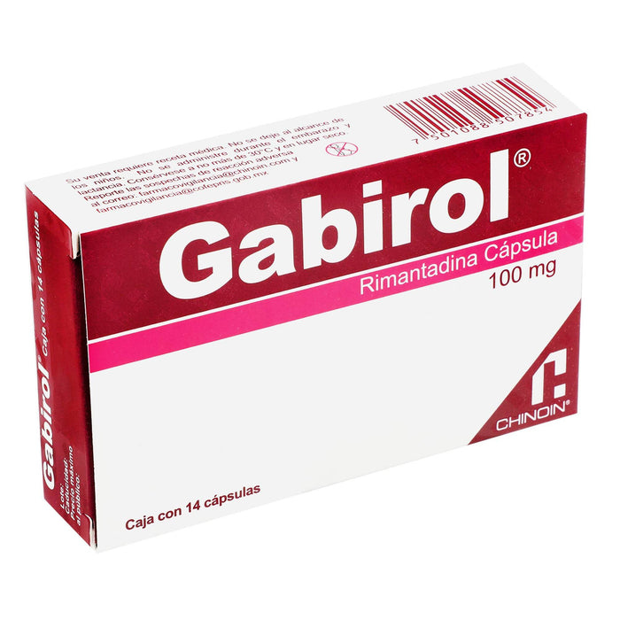 Gabirol 100Mg Con 14 Tabletas (Rimantadina) - WeCare Pharma