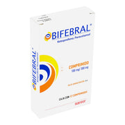 Bifebral 300Mg/100Mg Con 12 Tabletas (Ketoprofeno/Paracetamol) - WeCare Pharma