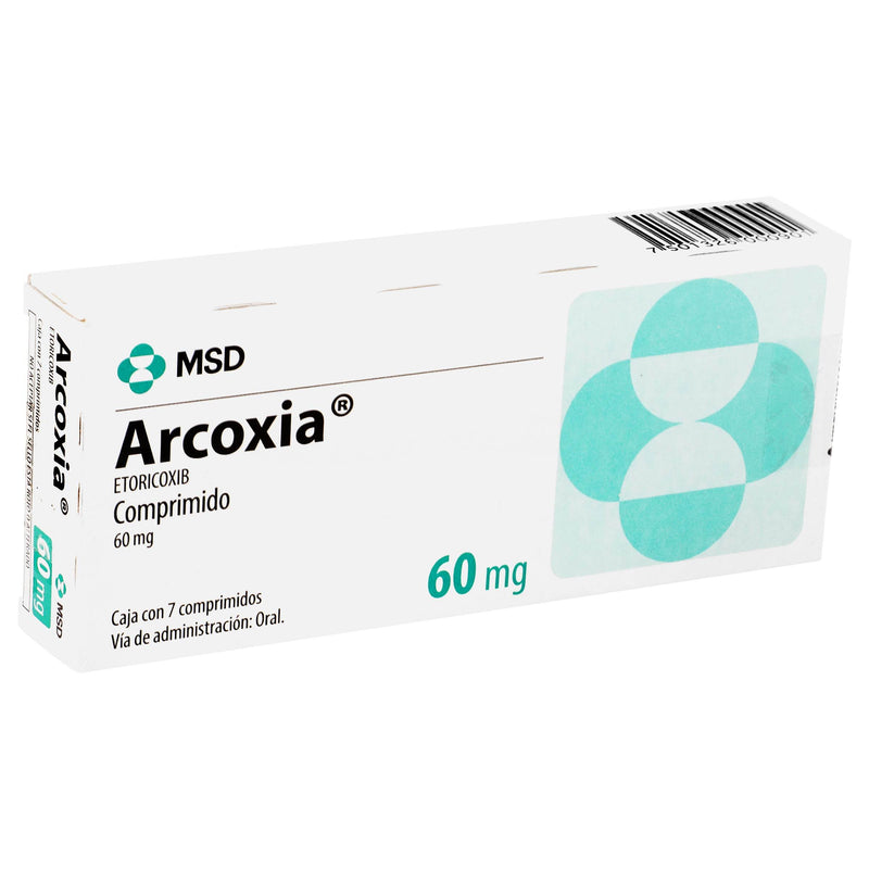 Arcoxia 60Mg Con 7 Comprimidos (Etoricoxib) - WeCare Pharma