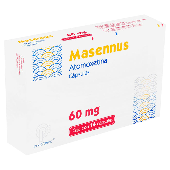 Masennus 60Mg Con 14 Capsulas (Atomoxetina) - WeCare Pharma
