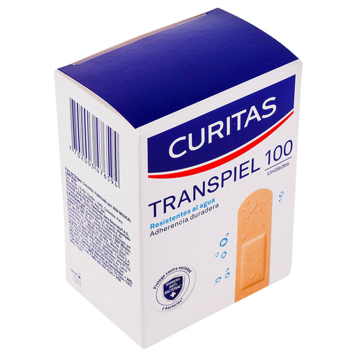 Curitas Adhesivas Transpiel Con 100 - WeCare Pharma