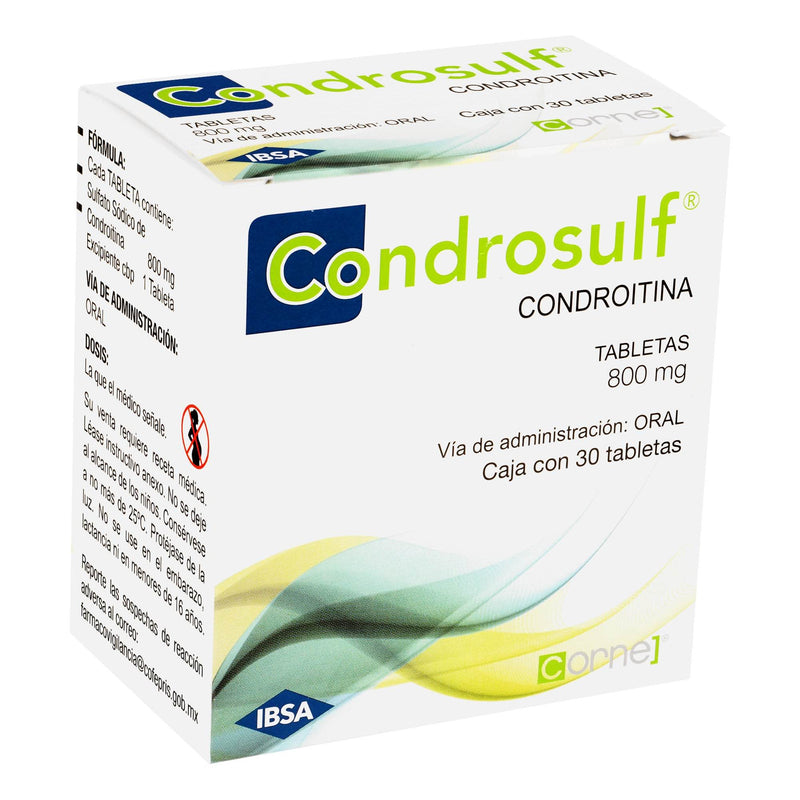 Condrosulf 800Mg Con 30 Tabletas (Condroitina) - WeCare Pharma