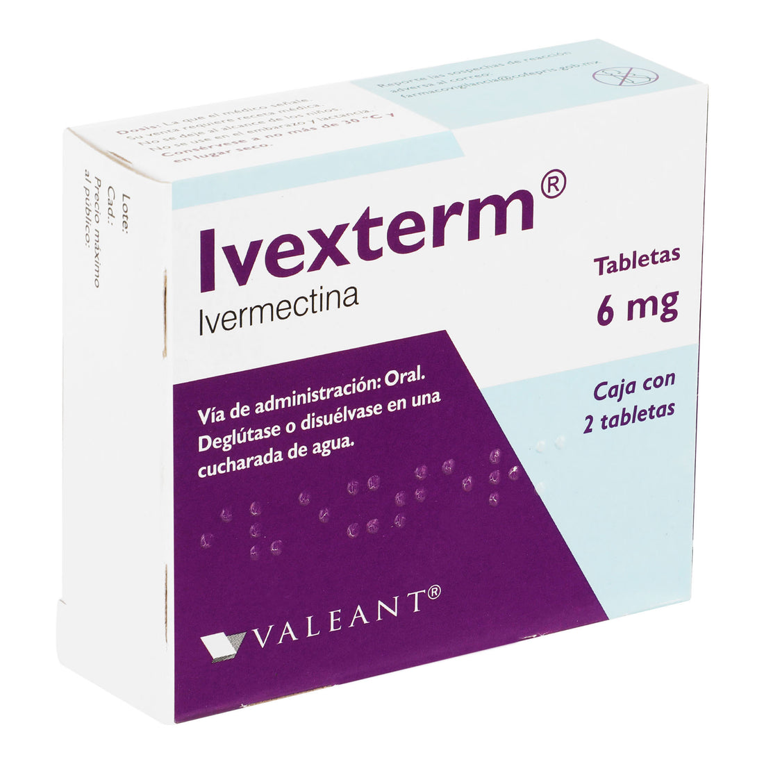 Ivexterm 6Mg Con 2 Tabletas (Ivermectina) 2 - 7501122969808