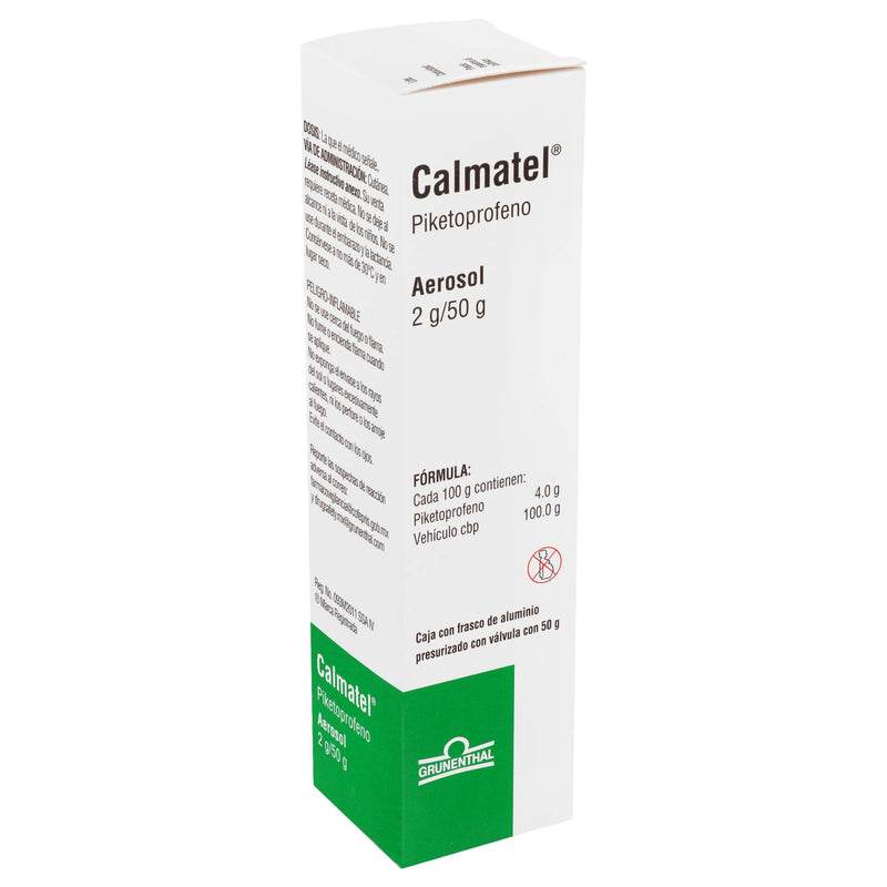 Calmatel Aerosol 2G 50G (Piketoprofeno) - WeCare Pharma