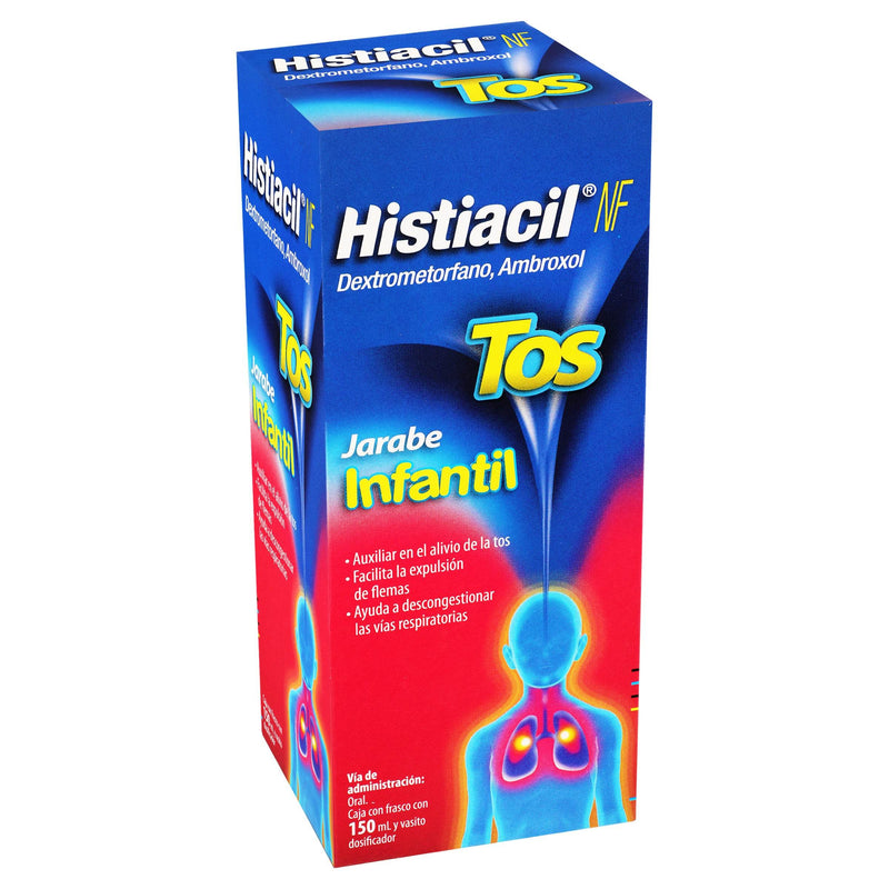 Histiacil Nf Inf Jarabe 113Mg/150Mg 150Ml (Dextrometorfano/Ambroxol) - WeCare Pharma
