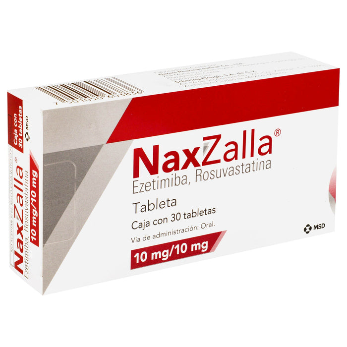 Naxzalla (Ezetimiba/Rosuvastatina)Tab 10Mg/10Mg C30 - WeCare Pharma