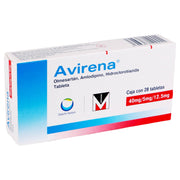 Avirena 40Mg/5Mg/12.5Mg Con 28 Tabletas (Olmesartan/Amlodipino/Hidroclorotiazida) - WeCare Pharma