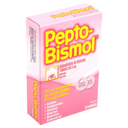 Pepto Bismol Mast 262Mg Con 24 Tabletas (Subsalicilato De Bismuto) - WeCare Pharma