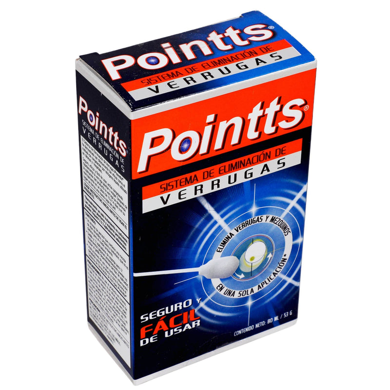 Pointts (Éter Dimetílico/ Propano/Isobutano) Solución 80Ml Con 12 Aplicadores - WeCare Pharma
