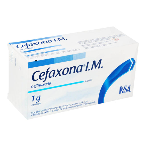 Cefaxona Im 1G Con 1 Ampulas (Ceftriaxona) - WeCare Pharma