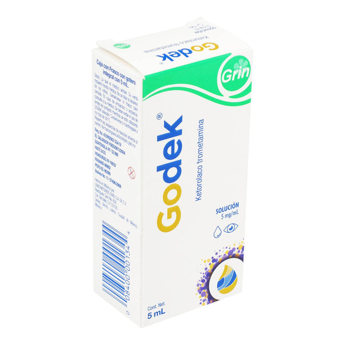 Godek Gotas 5Mg/Ml 5Ml (Ketorolaco Trometamina) - WeCare Pharma