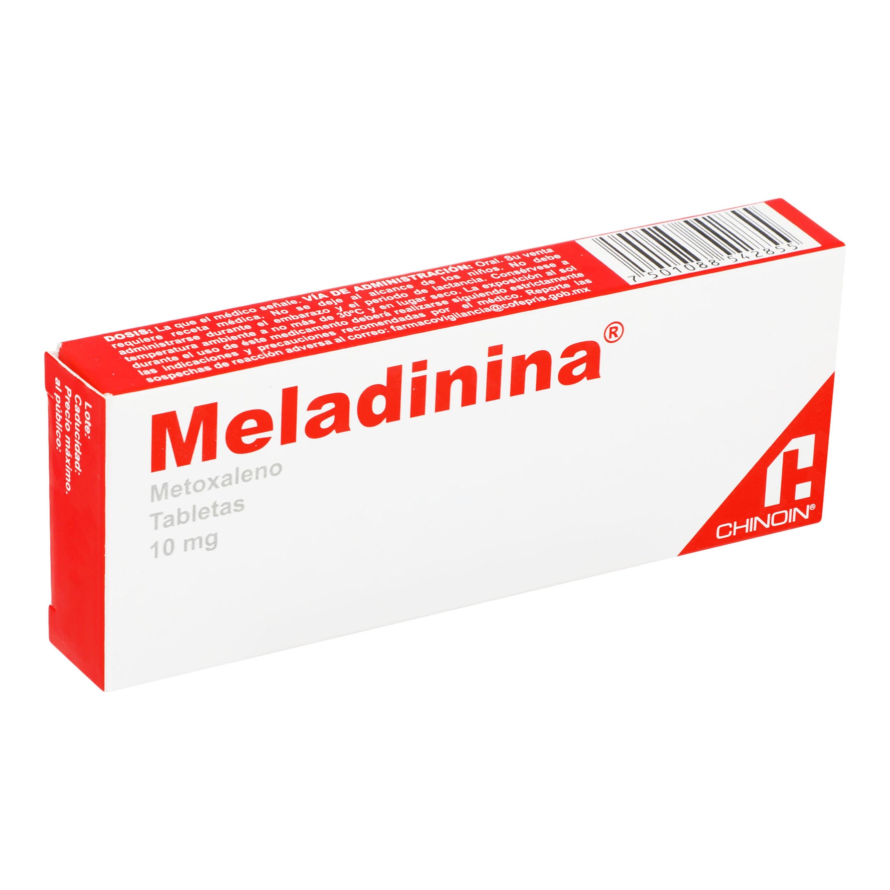 Meladinina 10Mg Con 30 Tabletas (Metoxaleno) 2 - 7501088542855