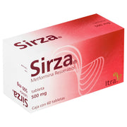 Sirza 500Mg Con 60 Tabletas (Metformina Resveratrol) - WeCare Pharma