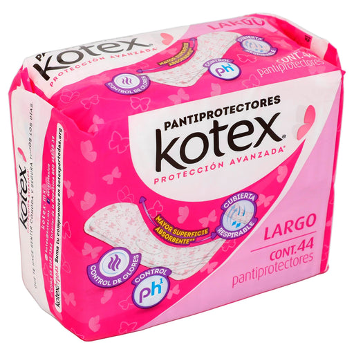 Protectores Diarios Kotex Largo Con 44 - WeCare Pharma