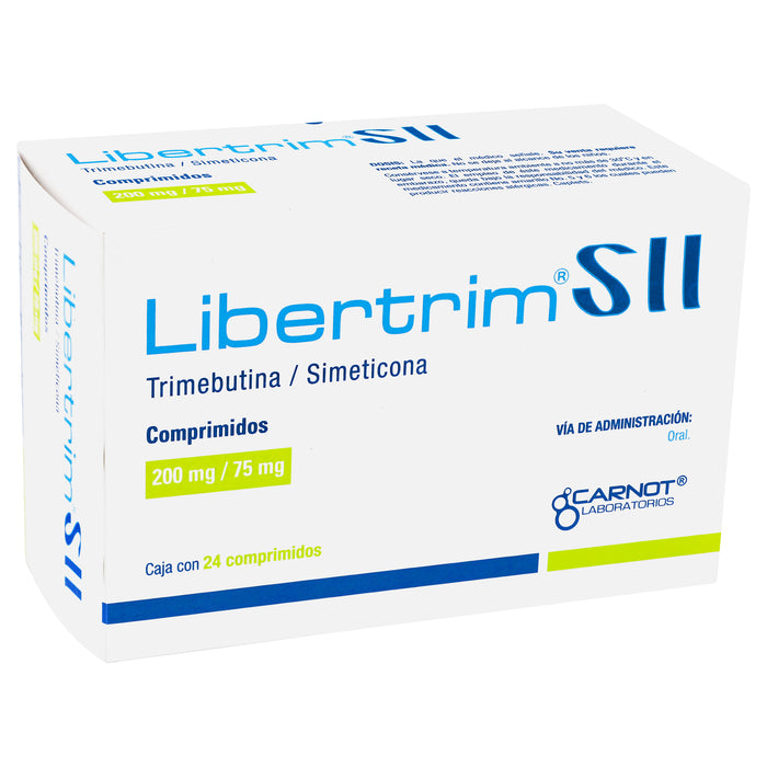 Libertrim Sii 200Mg/75Mg Con 24 Comprimidos (Trimebutina/Simeticona) 3 - 7501070903695