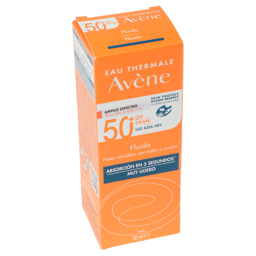 Avene Protector Solar Fluido Fps50 50Ml 2 - 3282770149074