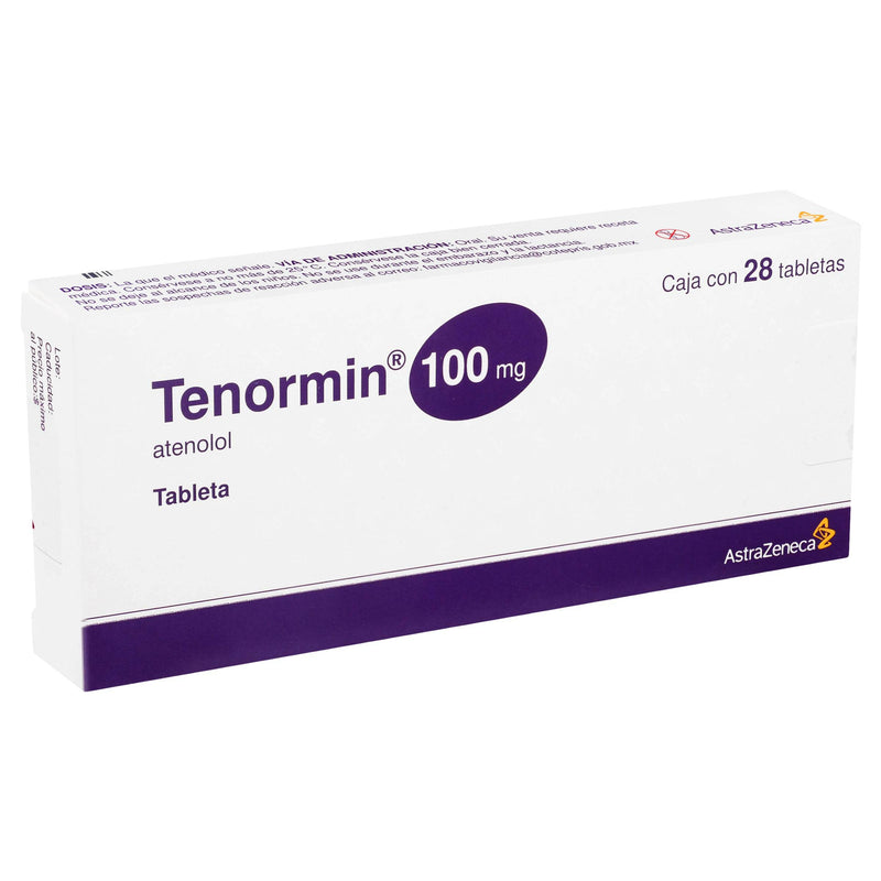 Tenormin 100Mg Con 28 Tabletas (Atenolol) - WeCare Pharma