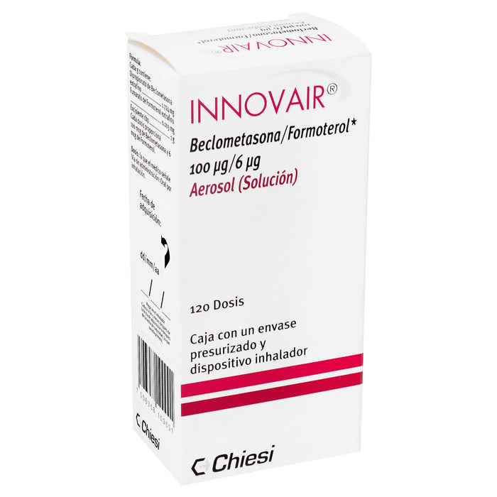 Innovair Aerosol 1.724Mg/0.103Mg 120D (Beclometasona/Formoterol) - WeCare Pharma