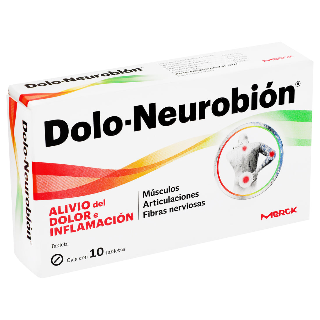 Dolo-Neurobion Con 10 Tabletas (Diclofenaco-Vit B) 2 - 7501298223711