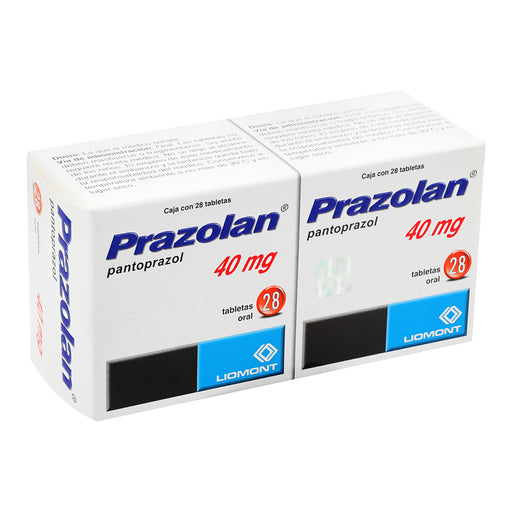 Prazolan 40Mg Con 56 Tabletas (Pantoprazol) 2 - 7501299303528