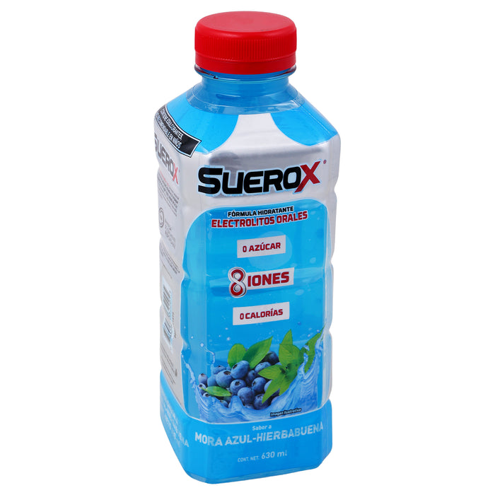 Suerox Adulto 8Iones Frasco 630Ml Mora (Electrolitos Orales) 2 - 650240032295