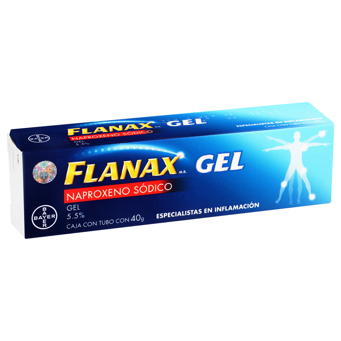 Flanax Gel 5.5% Tubo 40G (Naproxeno) 3 - 7501008426944