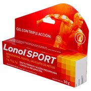 Lonol Crema 5/10G/3G Tubo 30G (Bencidamina/Mentol/Salicilato De Metilo) - WeCare Pharma