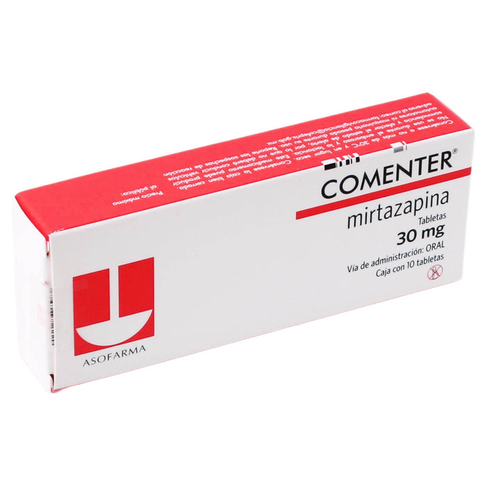Comenter 30Mg Con 10 Tabletas (Mirtazapina) - WeCare Pharma
