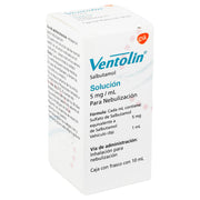 Ventolin Frasco 5Mg/Ml 10Ml Ampulas (Salbutamol) - WeCare Pharma