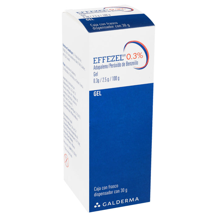 Effezel Gel 0.3G/2.5G/100G 30G (Adapaleno/Peroxido De Benzoiilo) 2 - 7502275470500