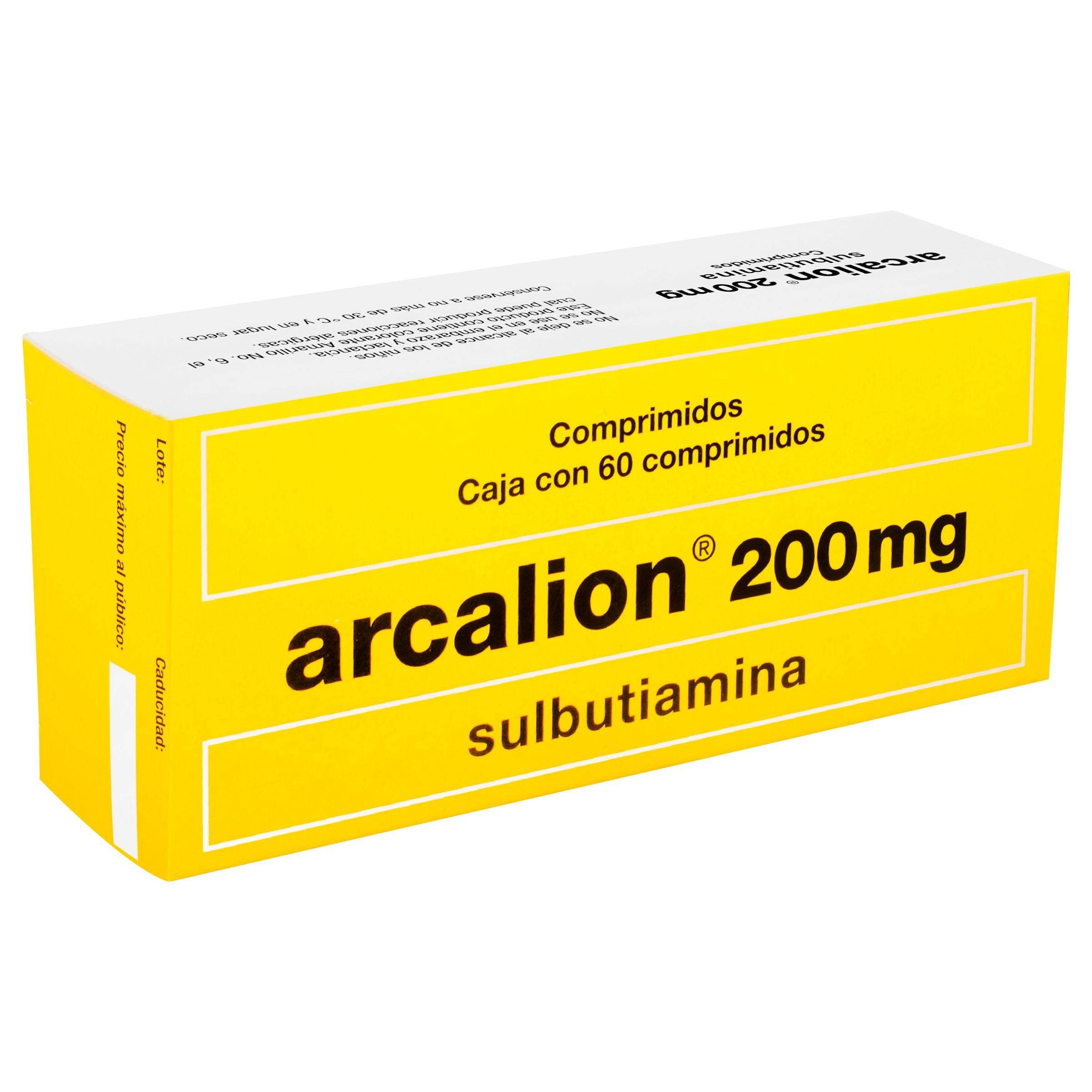 Arcalion 200Mg Con 60 Comprimidos (Sulbutiamina) — WeCare Pharma