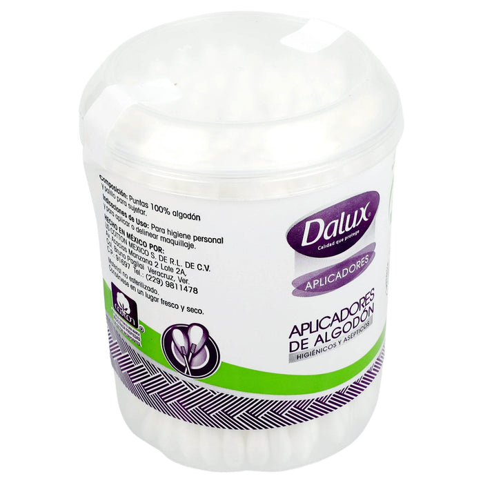Aplicadores De Algodón Dalux Con 100 - WeCare Pharma