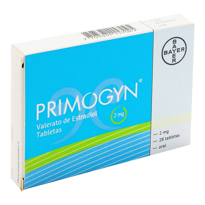 Primogyn 2Mg Con 28 Tabletas (Valerato De Estradiol) - WeCare Pharma