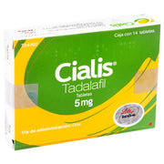 Cialis 5Mg Con 14 Tabletas (Tadalafil) - WeCare Pharma