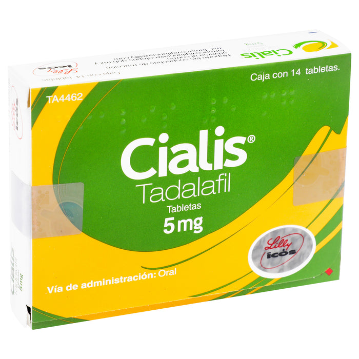 Cialis 5Mg Con 14 Tabletas (Tadalafil) 3 - 7501082242720