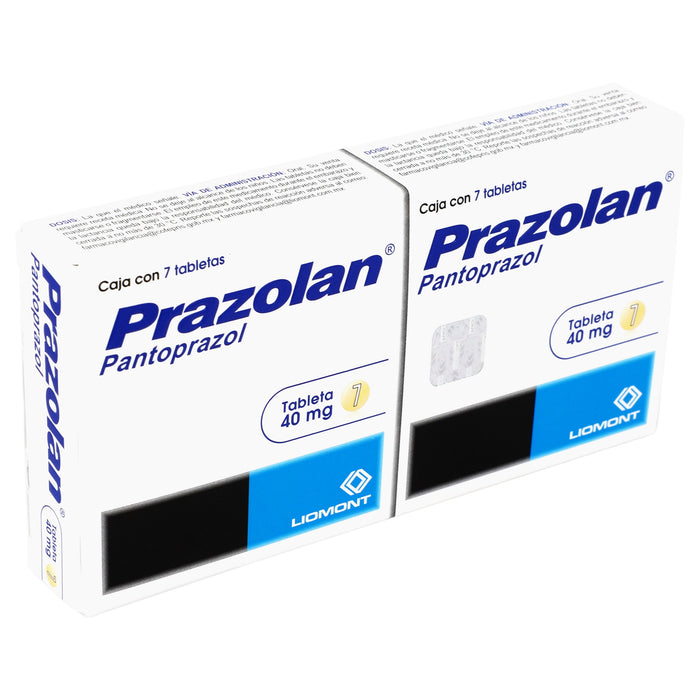 Prazolan 40Mg Con 14 Duopack Tabletas (Pantoprazol) 2 - 7501299303467