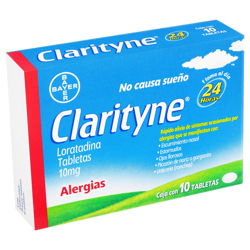 Clarityne 10Mg Con 10 Tabletas (Loratadina) - WeCare Pharma