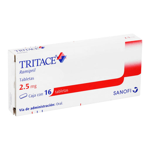Tritace 2.5 Mg Con 16 Tabletas (Ramipril) - WeCare Pharma